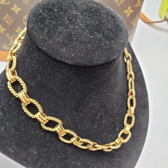 Gold Plated Necklace Chain - Picture 2 of 5